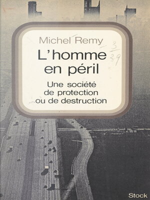 cover image of L'homme en péril